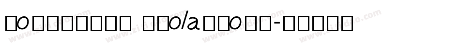 Copyright Violations字体转换